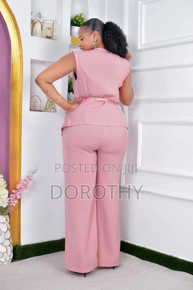Dusty Pink Elegant Office Suit - Ladies Formal Wear Size M-2xl