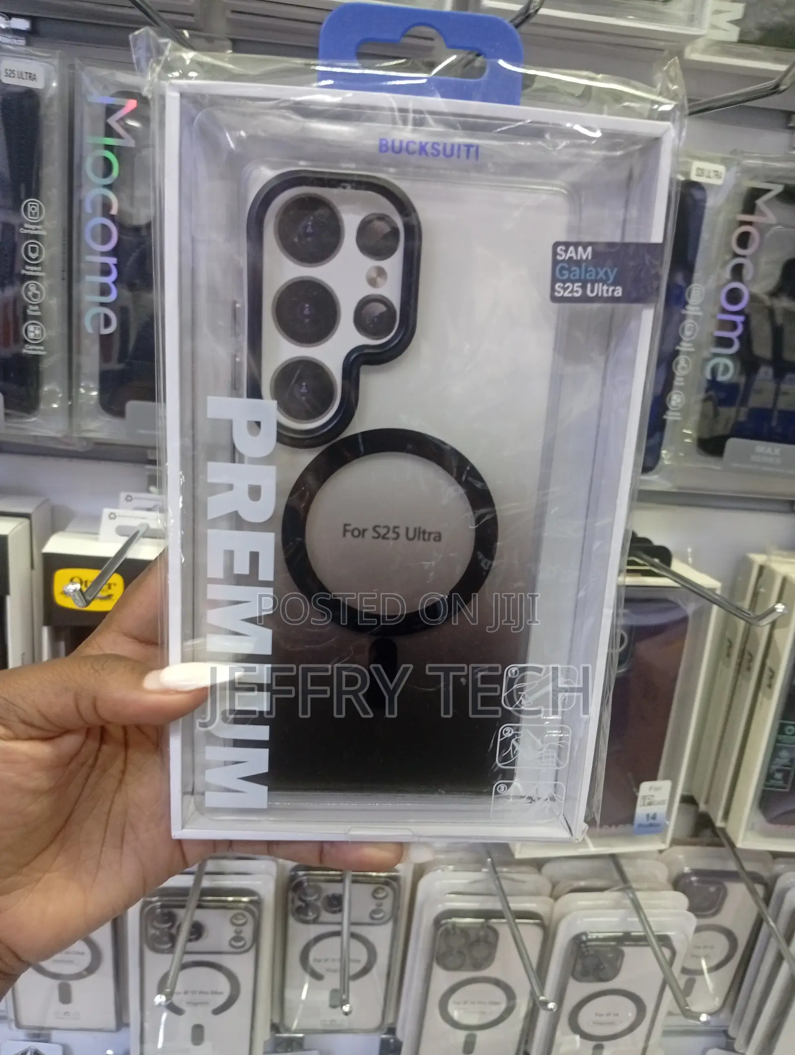 Samsung Galaxy S25 Ultra Frosted or Translucent Back Panel Case