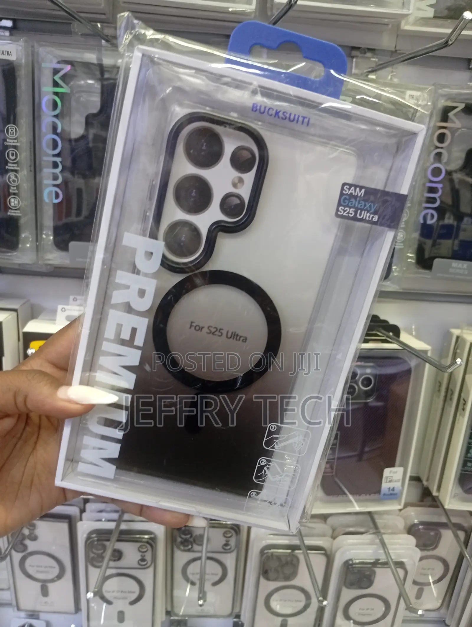 Samsung Galaxy S25 Ultra Frosted or Translucent Back Panel Case