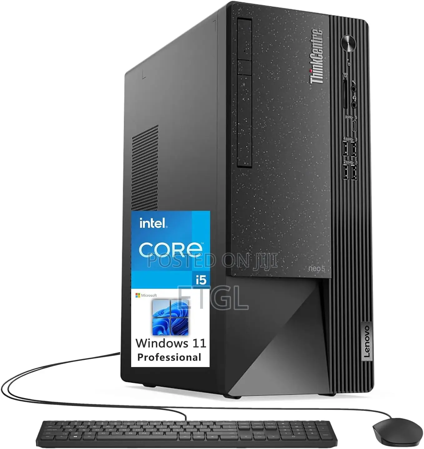 New Desktop Computer Lenovo ThinkCentre Neo 50T 8GB Intel SSD 512GB