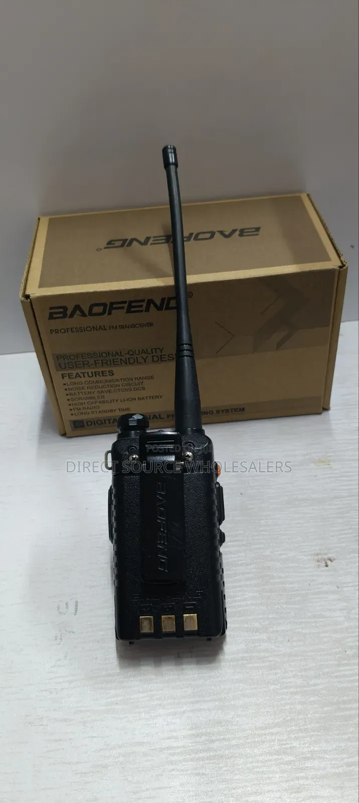 Baofeng Uv-5r Walkie Talkie With Long Range and Clear Sound. Dual Band