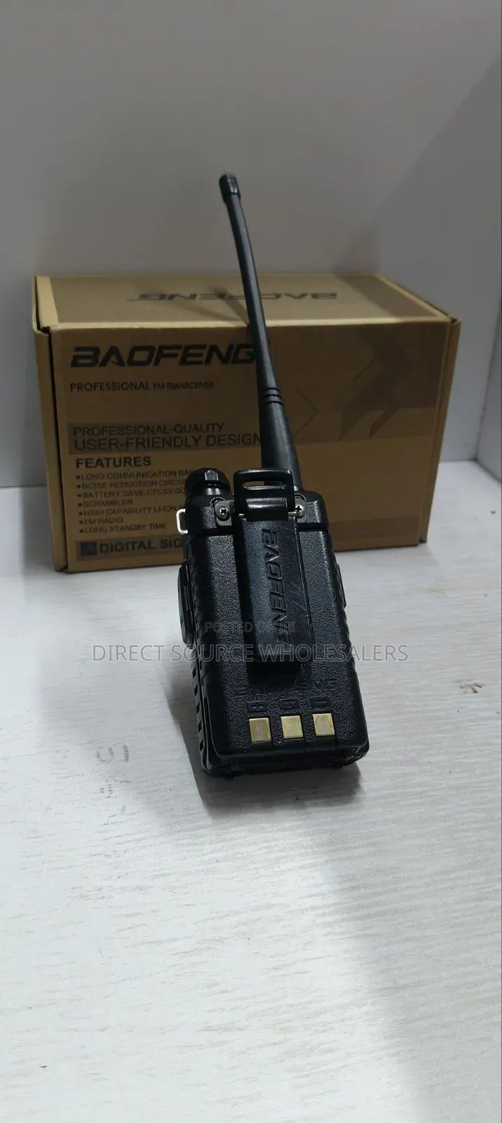 Baofeng Uv-5r Walkie Talkie With Long Range and Clear Sound. Dual Band