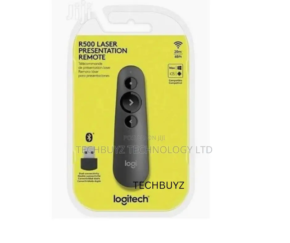 Logitech R500 Wireles Presenter-Gray