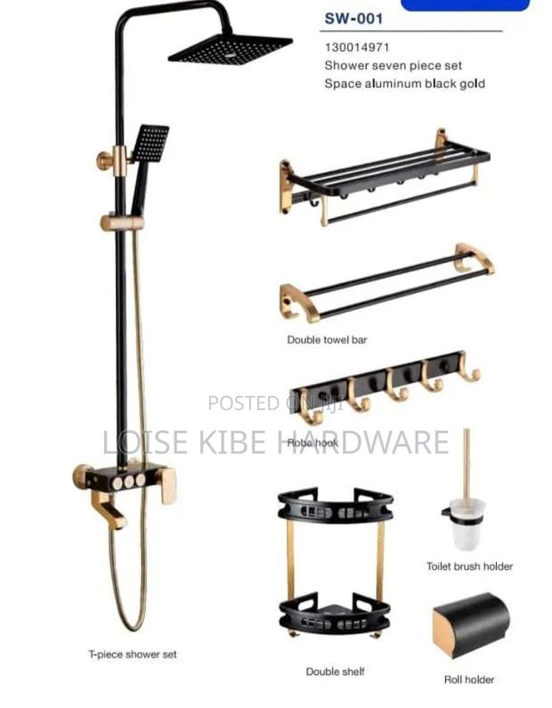 Shower Seven Piece Set Available