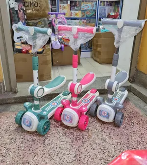 Kids Scooter 2 in 1 
With Music and Lights