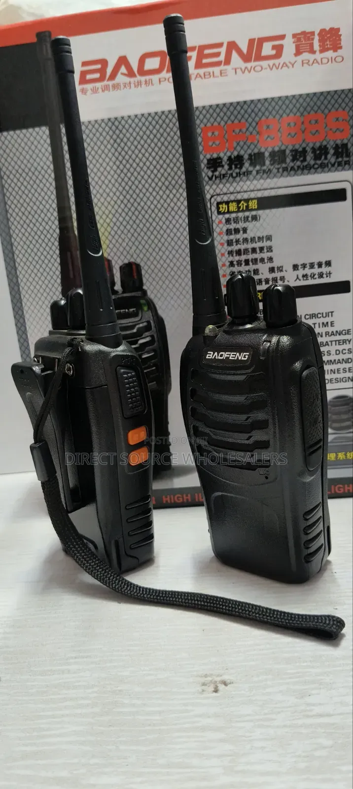 Bf-888s Baofeng Radio Call for Security Business Use