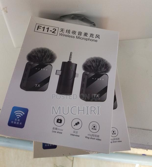 F11 Dual Wireless Microphone With Type C