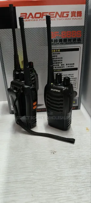 Baofeng Bf-888s Walkie Talkie Long Range Communication