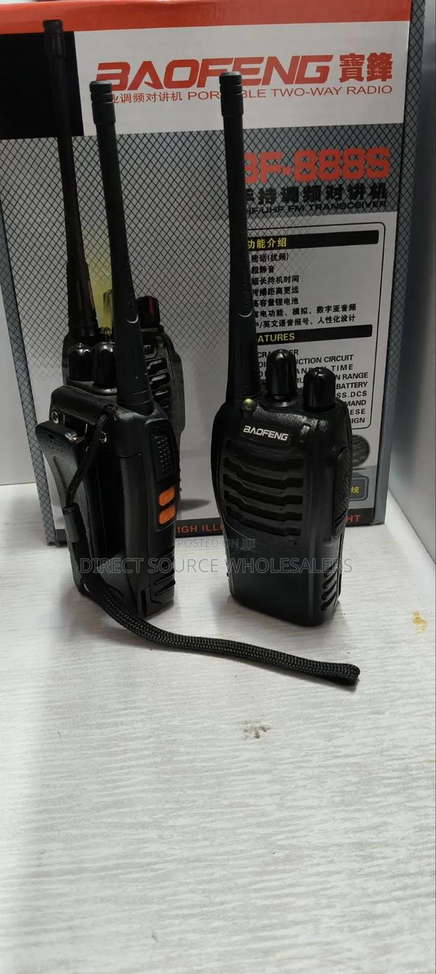 Baofeng Bf-888s Walkie Talkie Long Range Communication