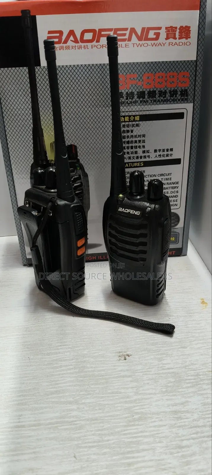 Baofeng Bf-888s Walkie Talkie Long Range Communication