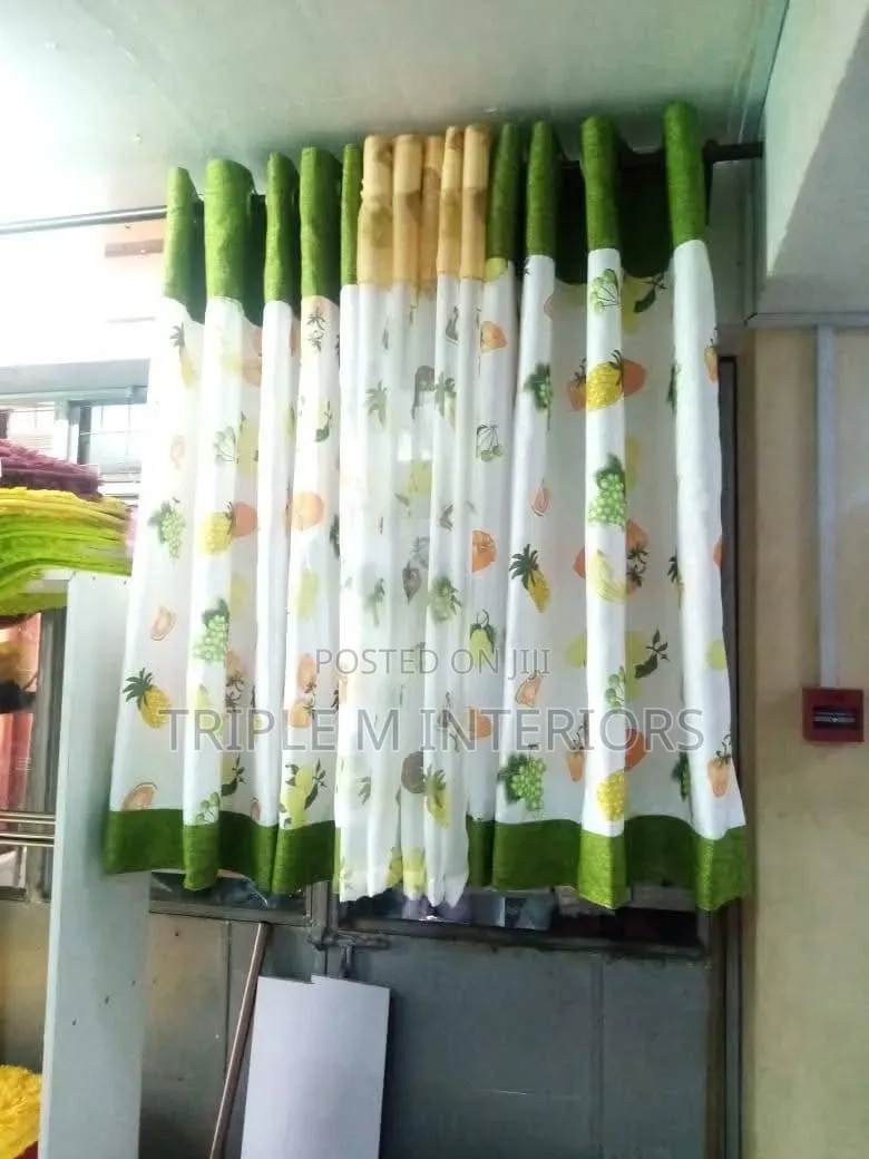 Kitchen Fabric Curtain Bundle