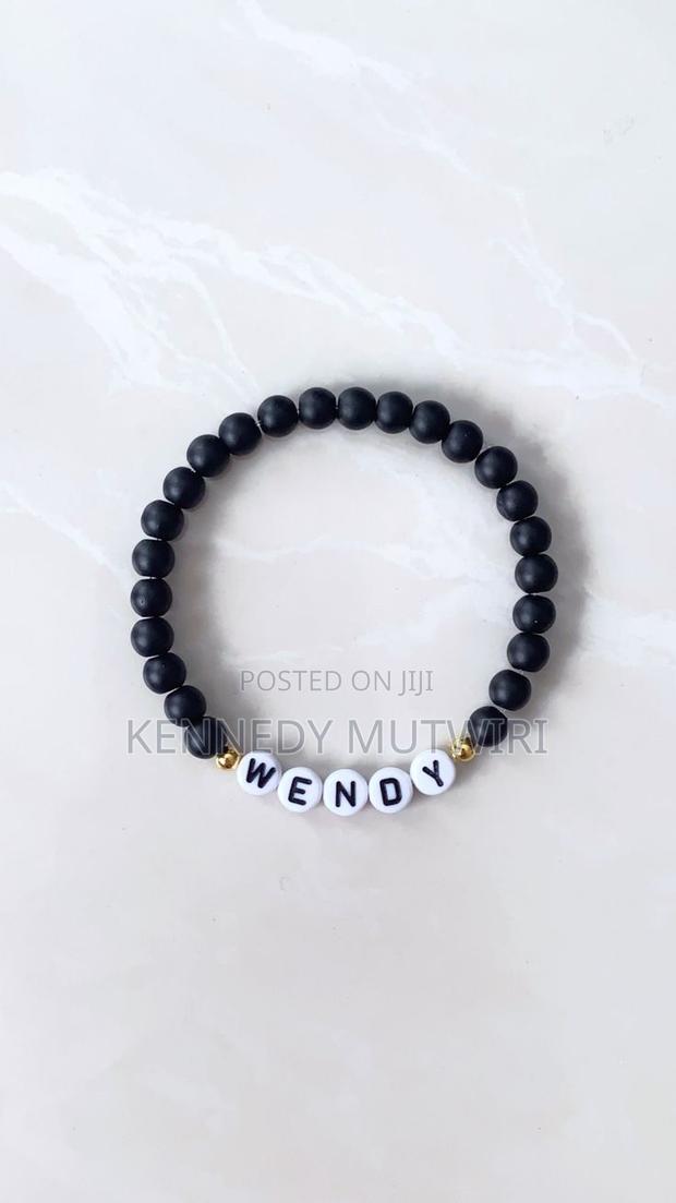 Letters Beaded Name Bracelet - thumbnail 2