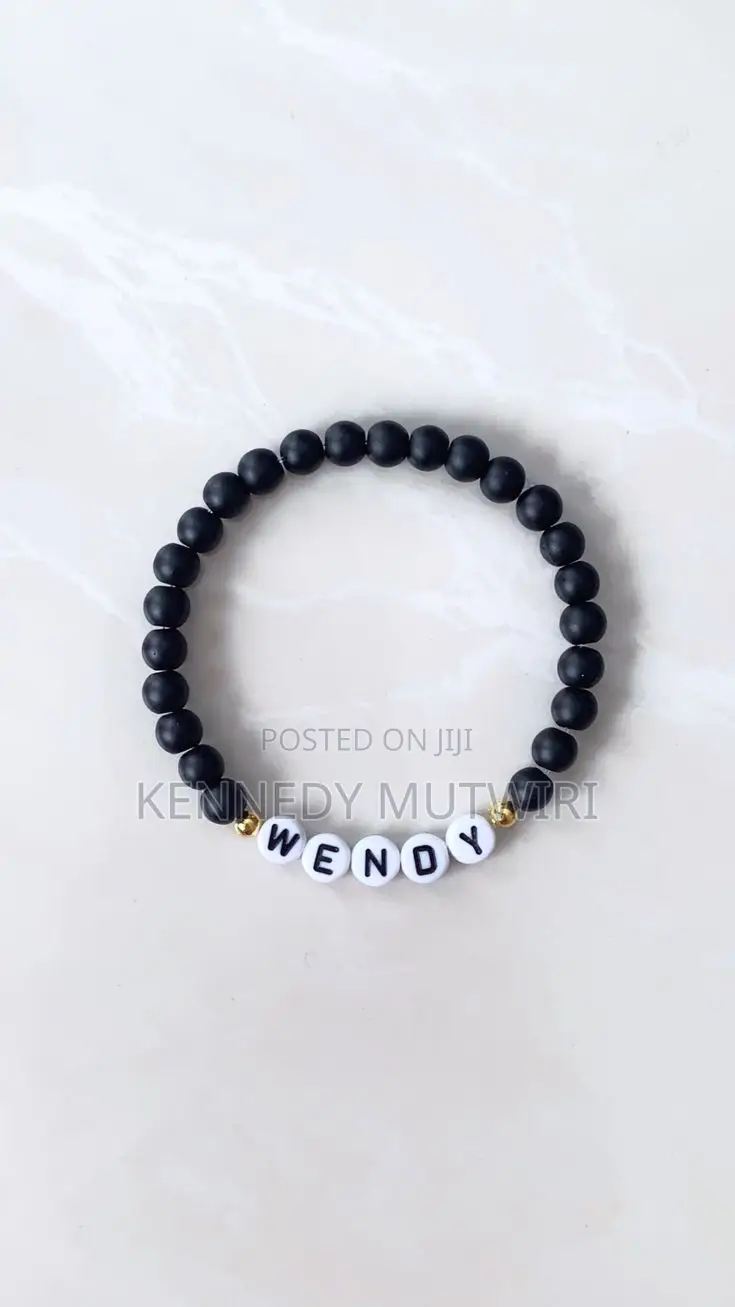 Letters Beaded Name Bracelet