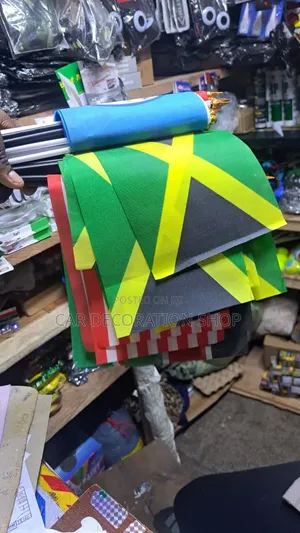 2pc Jamaican Mini Flags
