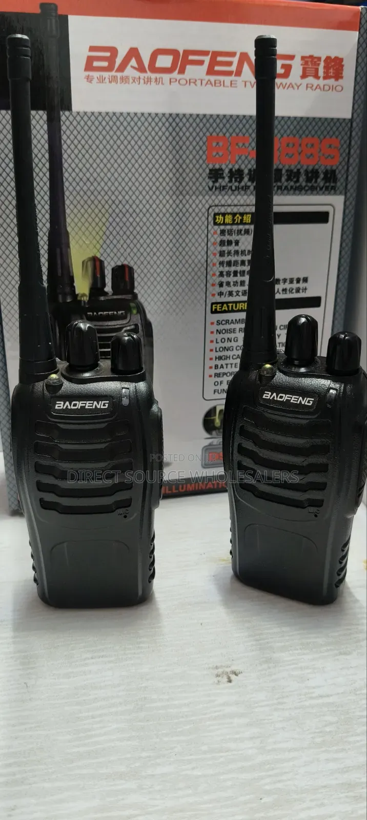 Baofeng Bf-888s Walkie Talkie Radio Call – Long Range Clear Sound