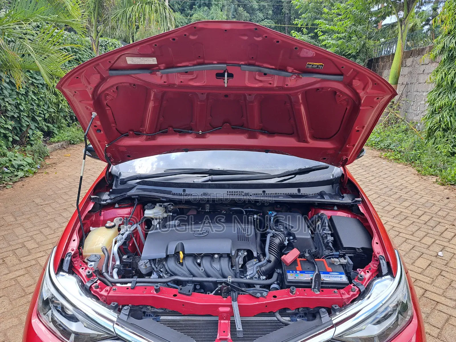 Toyota Auris 2017 Red