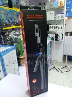 C17 Smart Auto Tracking Tripod Selfie Stick Quadrapod