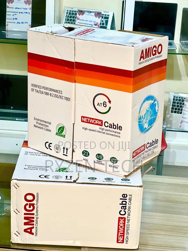 Amigo Networking Cat6 Cable- Utp Indoor Lan Cable 305m - main view