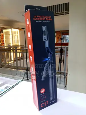 Ai Face Tracking Gimbal C17 3-in-1 Tripod Monopod Stand