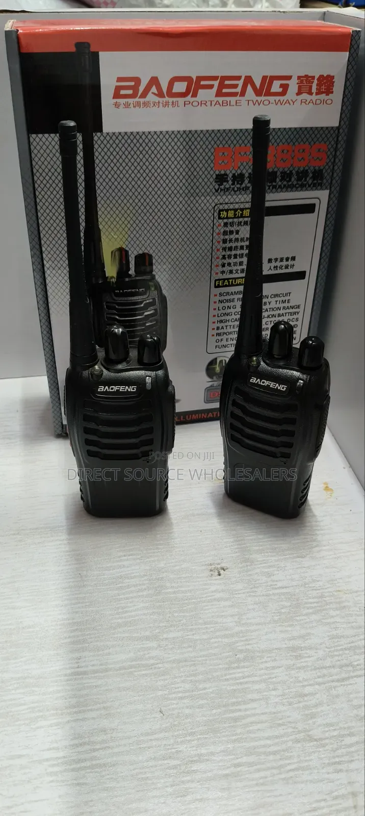 Portable Baofeng 888s Walkie Talkie – Easy to Use Reliable