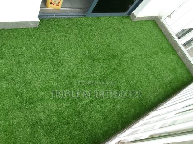 Faux Green Lawn Cover for Balcony Floor