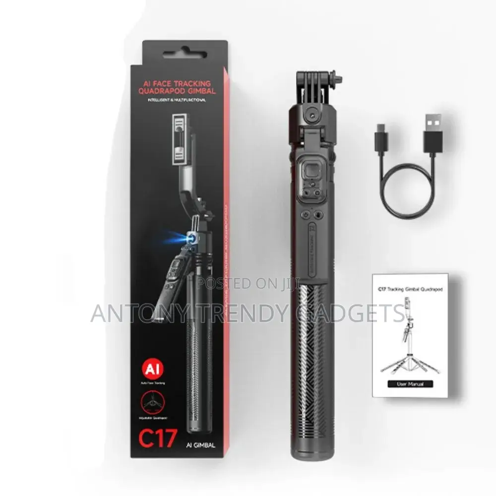 C17 Smart Gimbal Selfie Stick Tripod Auto Tracking Stand