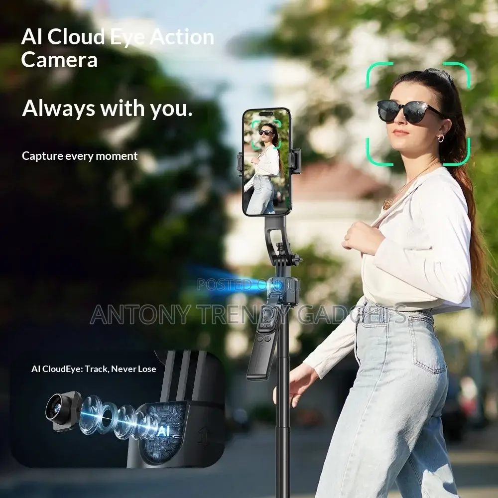 C17 Smart Gimbal Selfie Stick Tripod Auto Tracking Stand