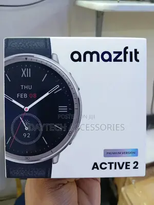 Amazfit Active 2 Premium Watch - Black