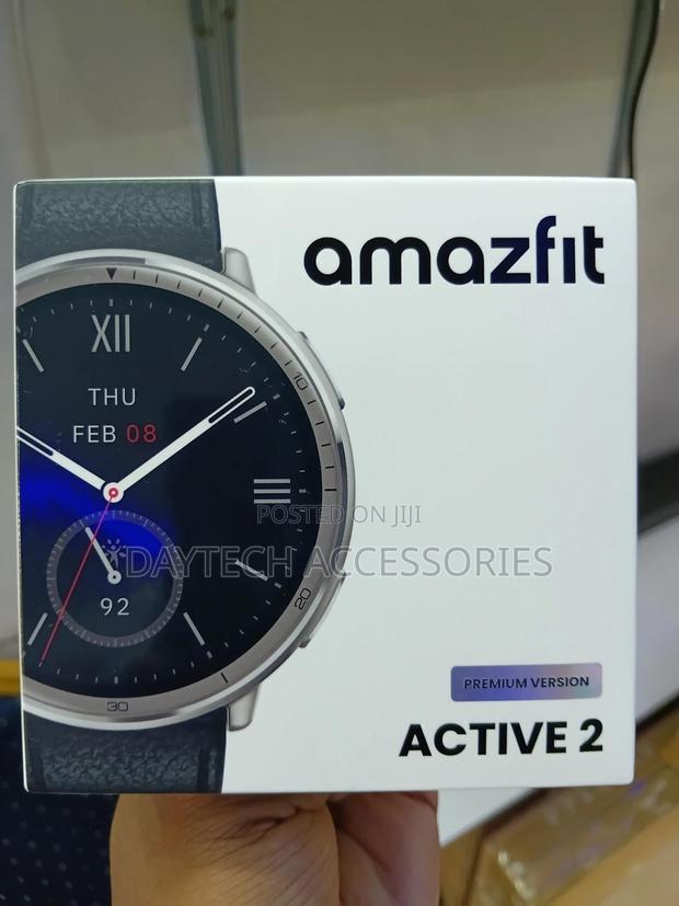 Amazfit Active 2 Premium Watch - Black - thumbnail 3