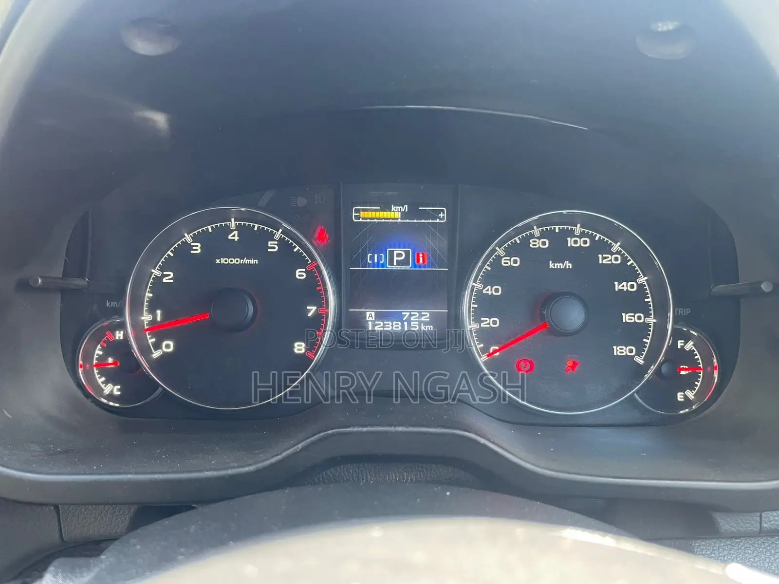Subaru Outback 2013 Black