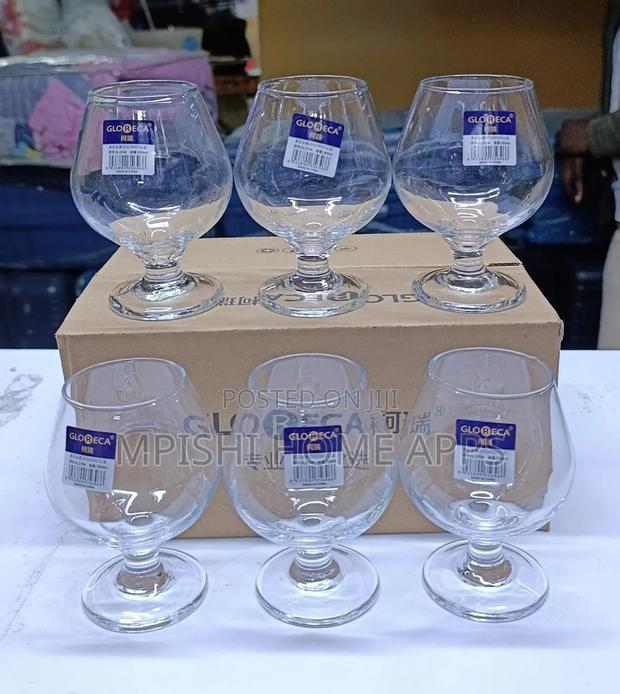 6pcs Globeca Brand Cognac Glasses - thumbnail 2