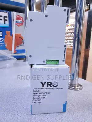YRO Din Rail Slim Ats 2pole 63a 230v