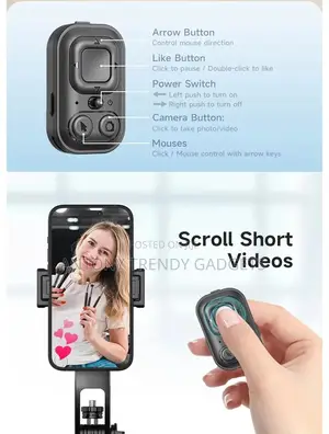 C17 Ai Face Tracking Quadrapod Gimbal, Auto Tracking Phone Stand