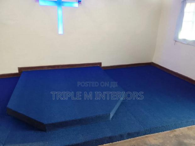Anti-Cold Tile Delta Carpet Cover - main view
