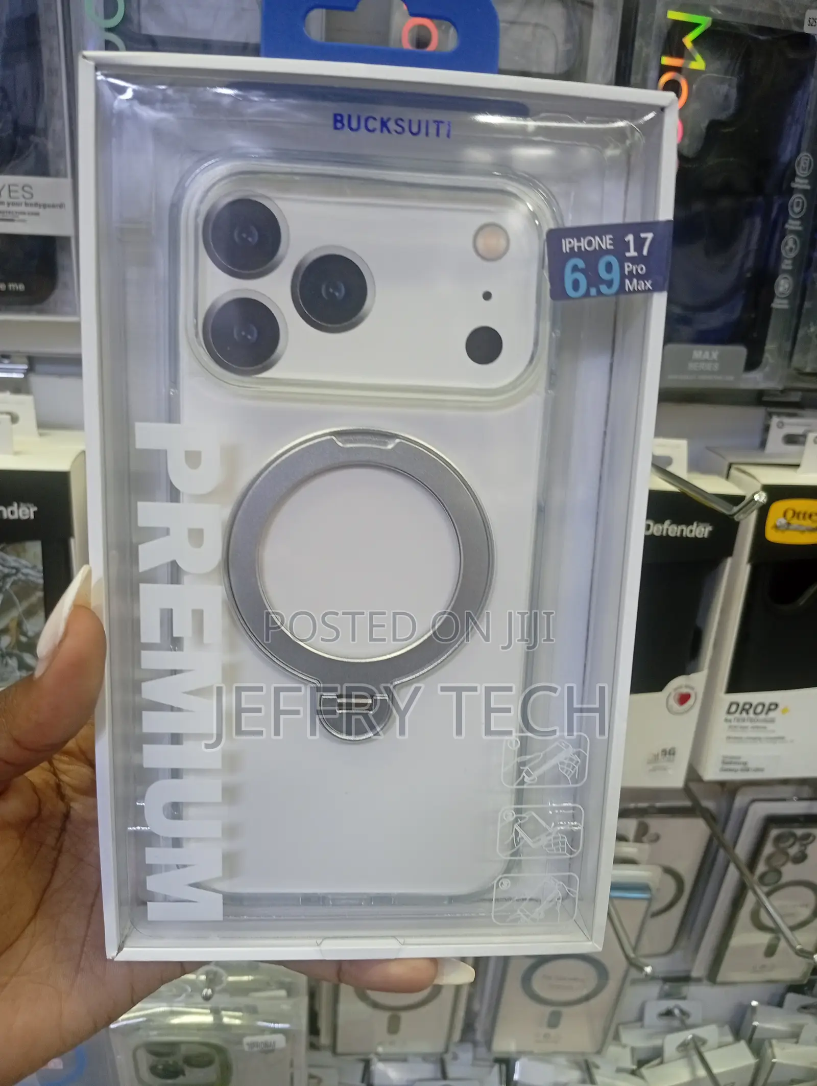 iPhone 17 Pro Max Bucksuiti Brand Phone Case