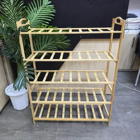 5 Layer Bamboo Shoe Rack – Rb