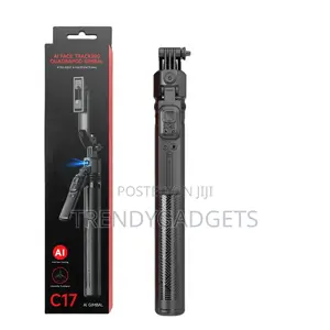 C17 Ai Face Tracking Gimbal 360° Smart Tripod Selfie Stick