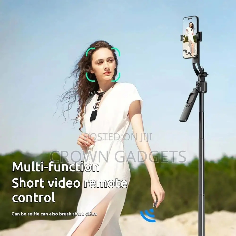 C17 Quadra Pod Auto Tracking Phone Stand Vlog Tripod