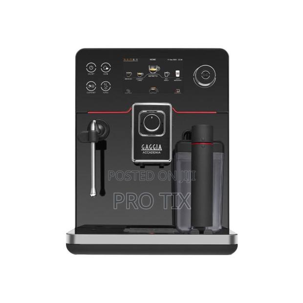 Gaggia Accademia Ri9781/01 Coffee Machine Glass Black