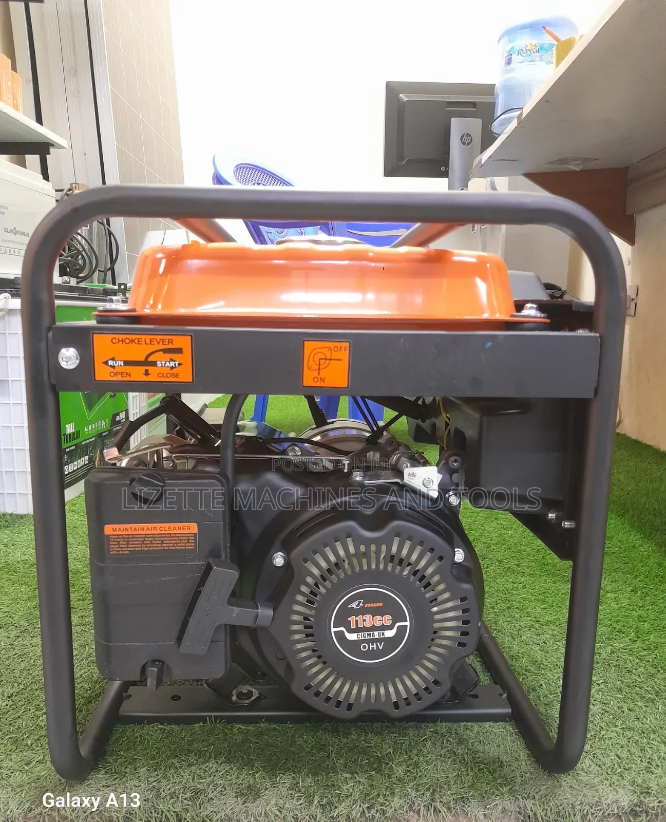Cigma Uk 3.5kva Petrol Generator 4 Stroke