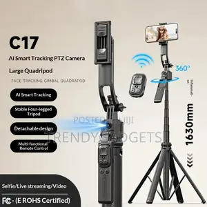 C17 360° Auto Tracking Gimbal Bluetooth Remote Stand