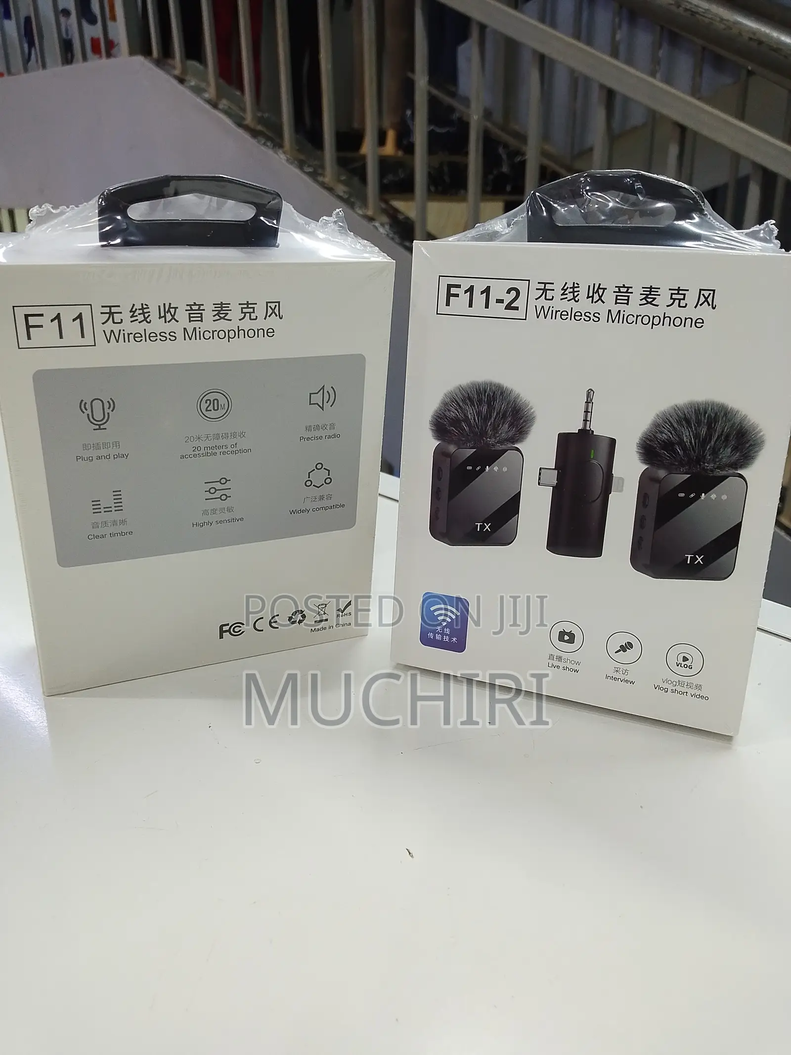 Wireless Smartphone F11-2 Microphone