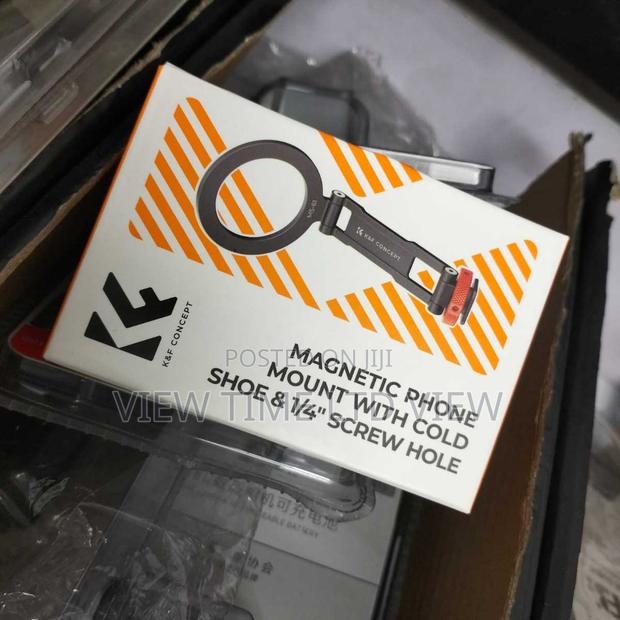 Magnetic Phone Mount Rotatable With Cold Shoe