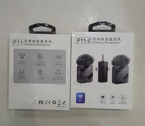 F11-2 Clip-on Wireless Microphone for Phone Camera