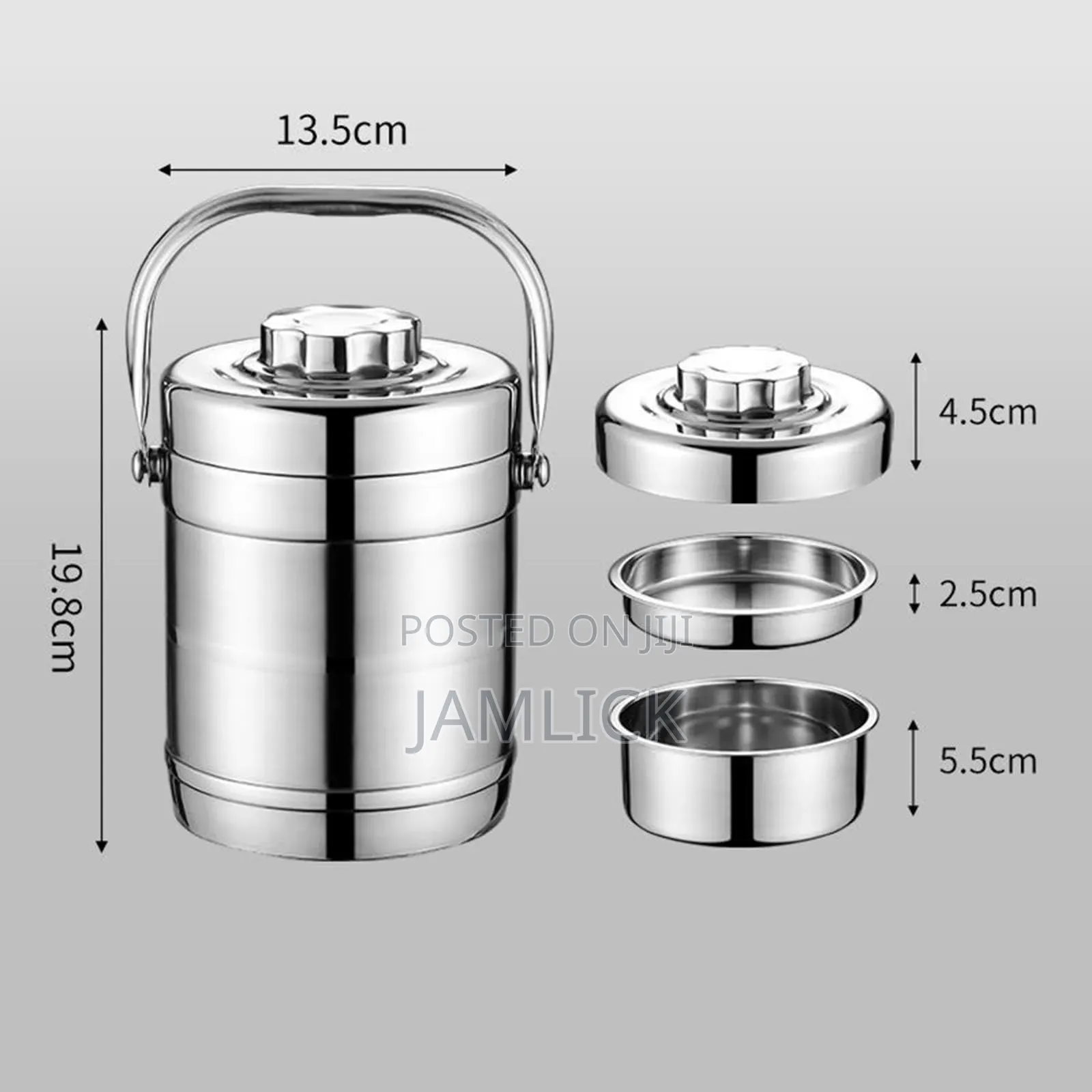3in1 Food Flask Lunchbox - Pm