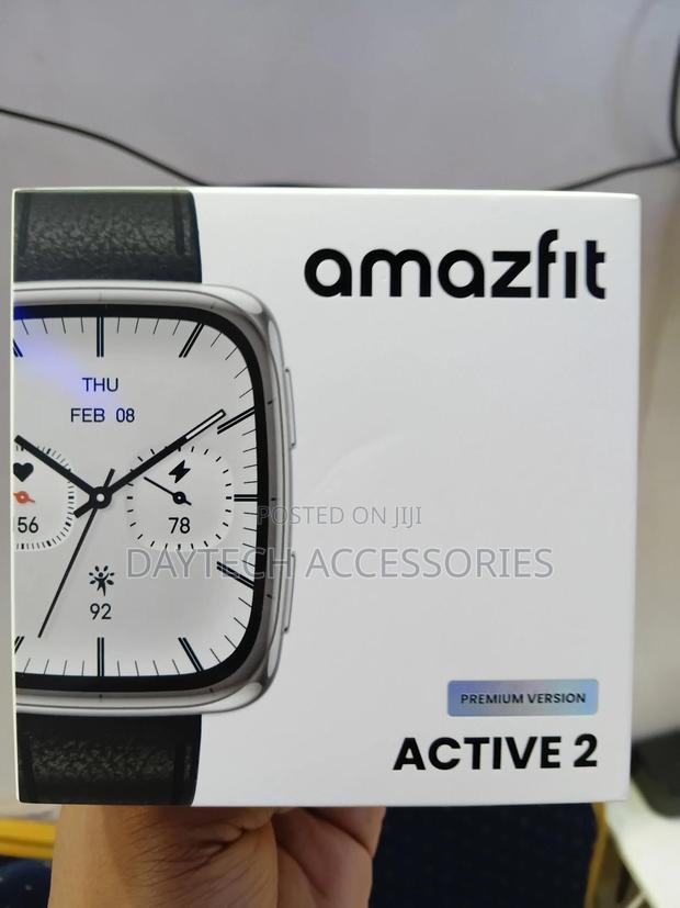 Amazfit Active 2 Premium Version Smartwatch - Black - thumbnail 2