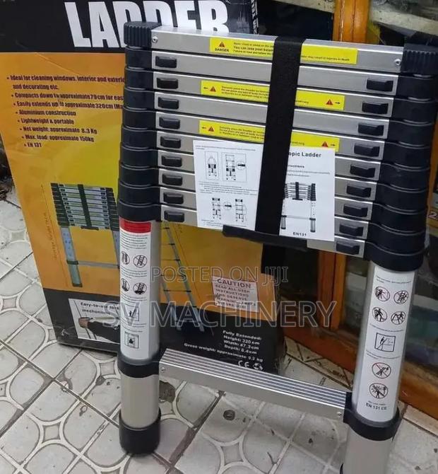 Heavy Duty 5.4m Telescopic Ladder