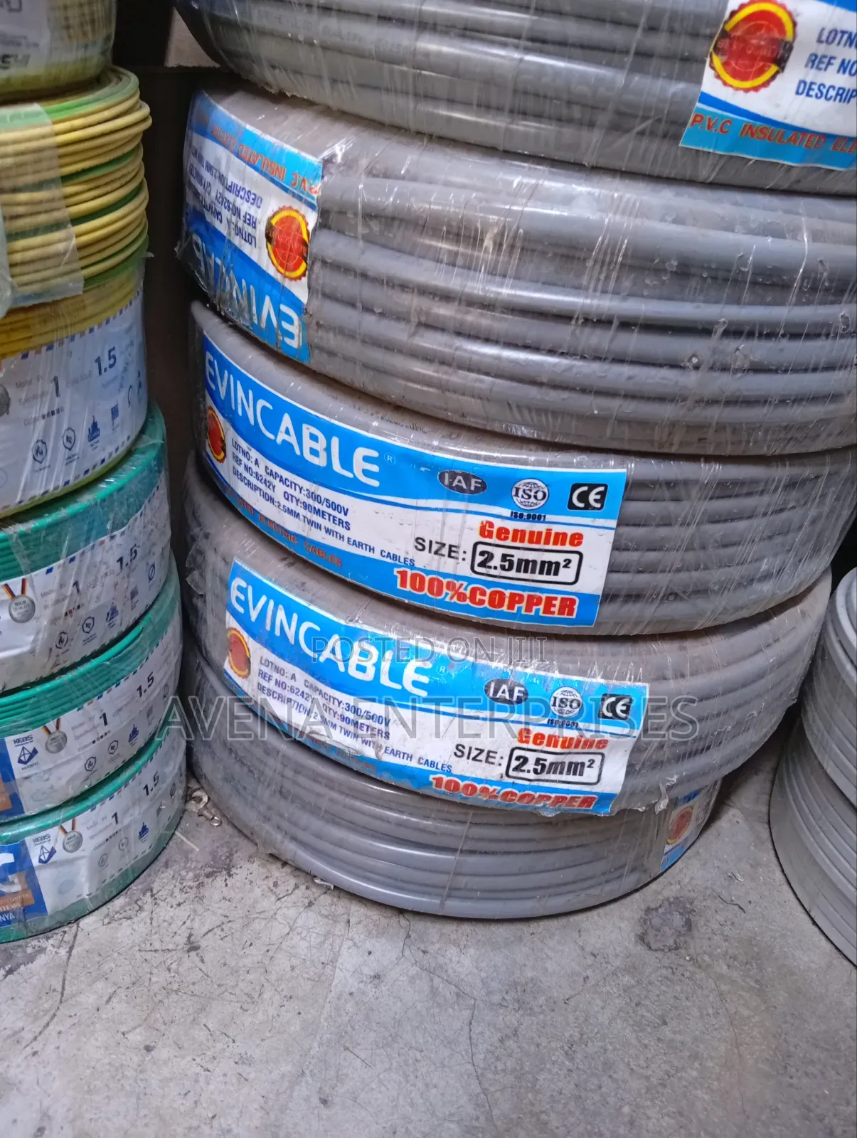 2.5 Twin Evin Cable