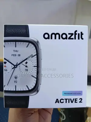 Amazfit Active 2 Square Premium Smart Watch Zepp Os Touchscreen