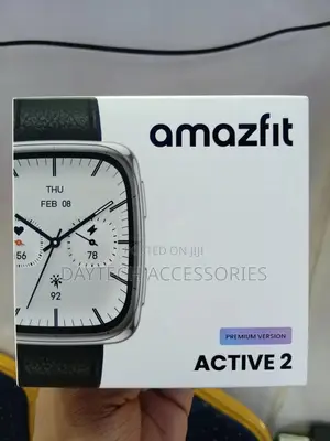 Amazfit Active 2 Square Premium Smart Watch Zepp Os Touchscreen